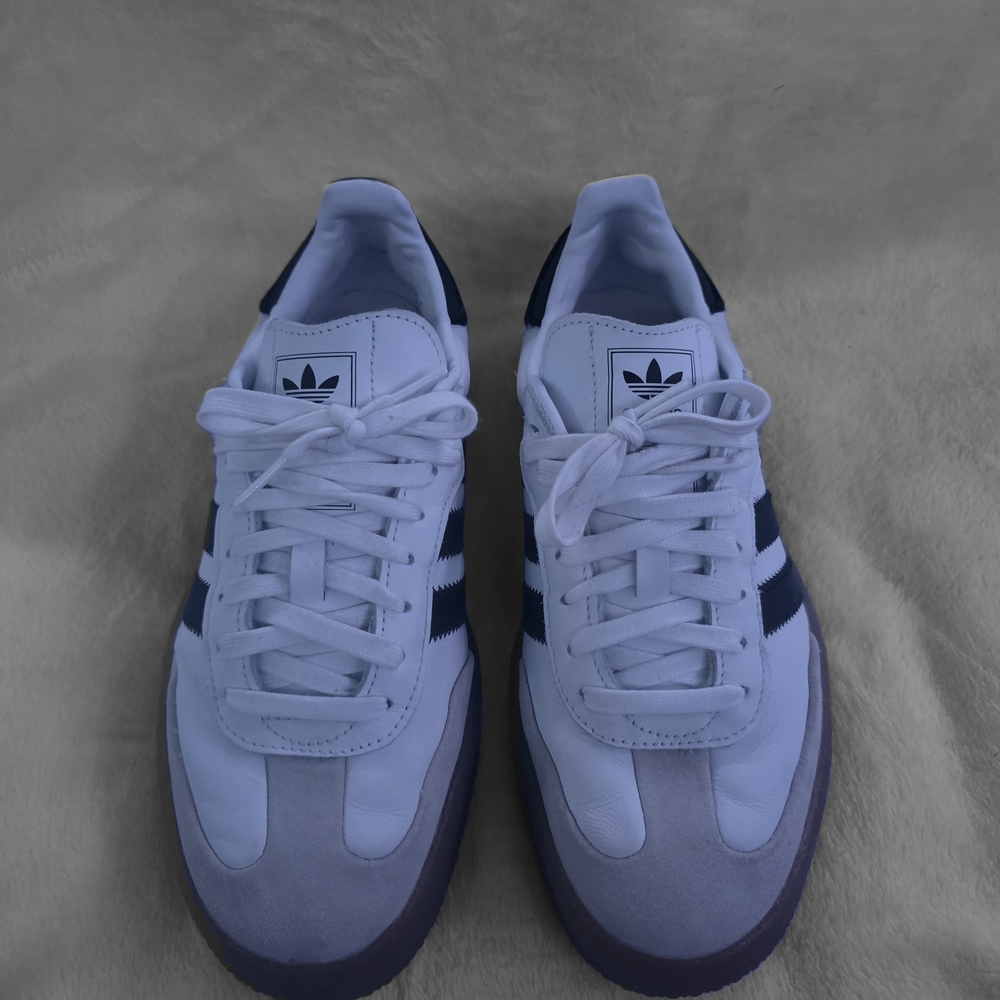 adidas Women's Sneakers - White and Blue